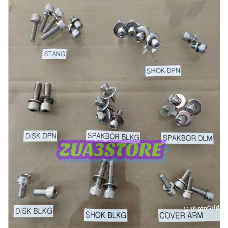 Jual Baut L Stainless Full Body Polytron Fox S Include Kunci L | Shopee ...