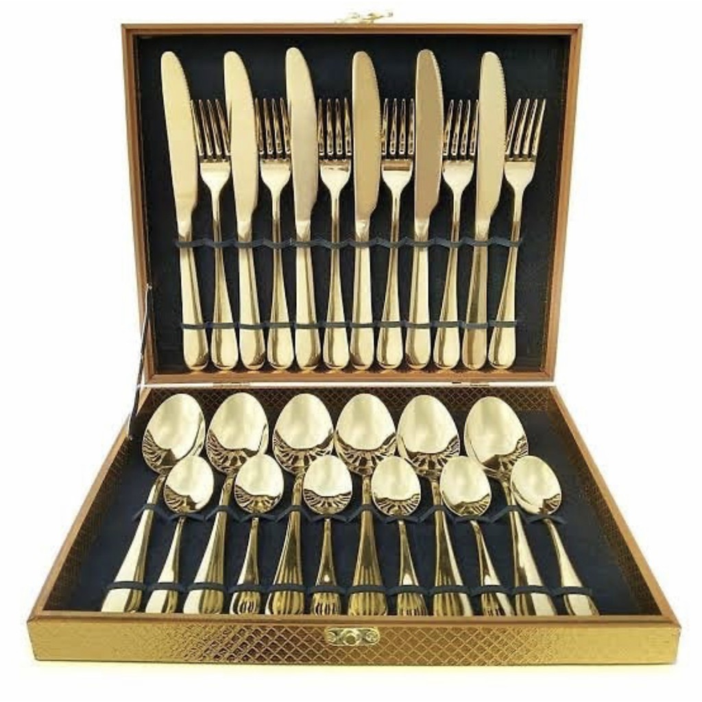 Jual WWEISHOP SENDOK SULTAN GOLD / SENDOK STAINLESS STEEL TEBAL ...