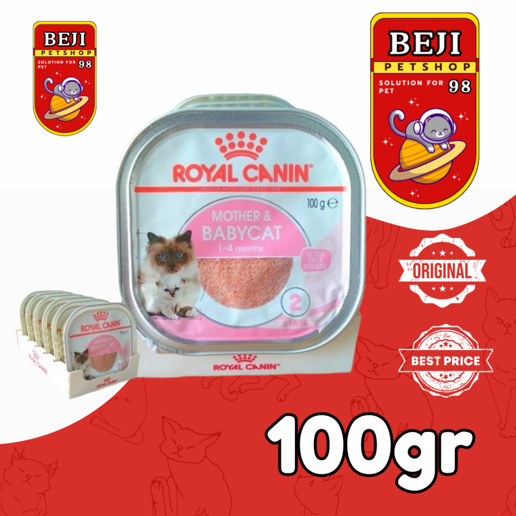 Jual Royal Canin Mother & Babycat 100g Wet Food | Shopee Indonesia