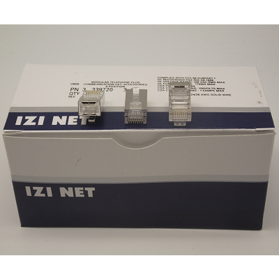 Jual Connector / Konektor / Colokan / Jack RJ45 FTP/STP Cat5 IZINET ...