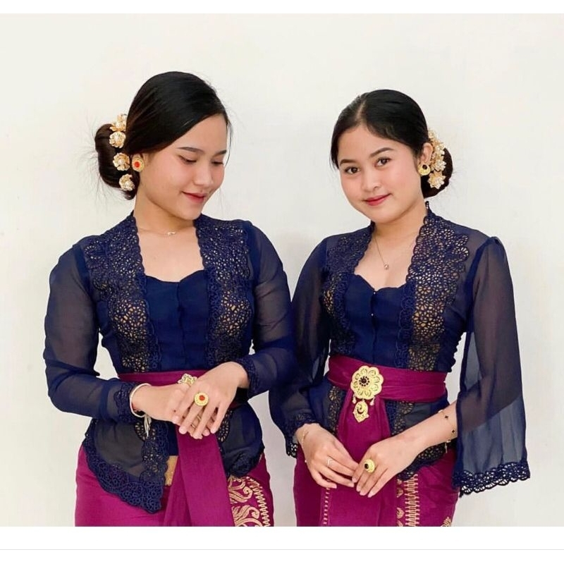 Jual KEBAYA BORDIR E2 || Kebaya Bali Modern || Kebaya Bali Kekinian ...