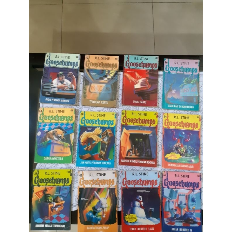 Jual Novel Goosebumps Karangan Rl Stine Shopee Indonesia