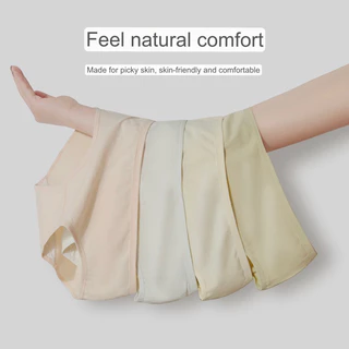 6 Pieces Women's Pure Cotton Panties Sexy Mid Waist Breathable Thin Summer Style Bottoming Shorts - Celana dalam katun murni wanita celana pendek bottoming gaya musim panas tipis bersirkulasi pinggang tengah seksi
