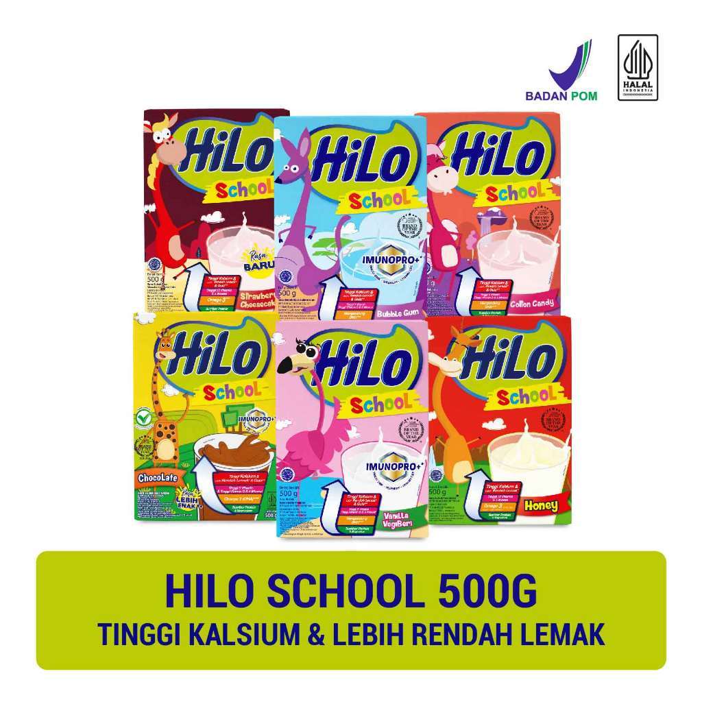 Jual HiLo School 500 gram All Varian | Shopee Indonesia