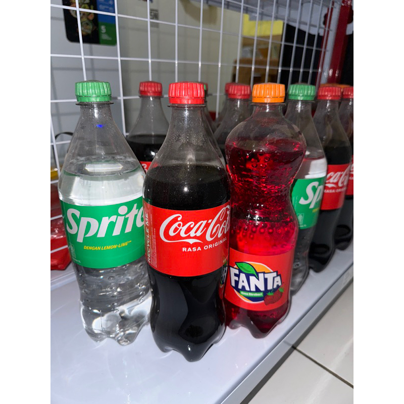 Jual sprite fanta cocacola 1L | Shopee Indonesia