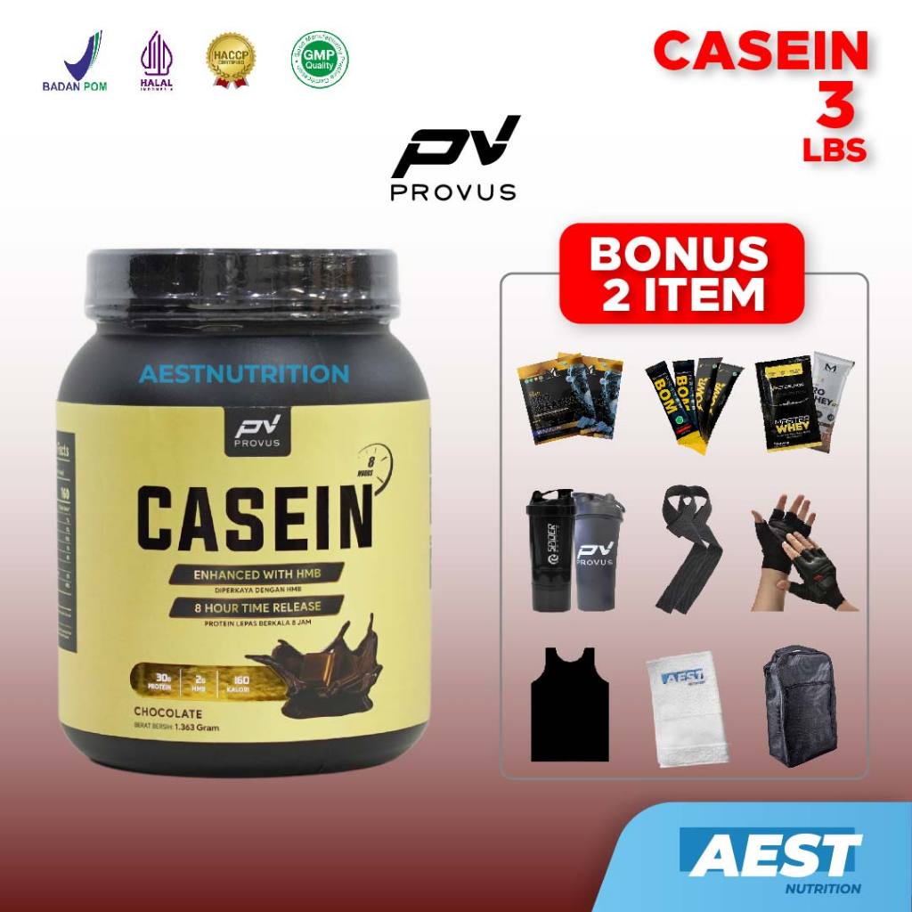 Jual Provus Casein 3 lbs Susu Time Release HMB Whey Protein Shopee