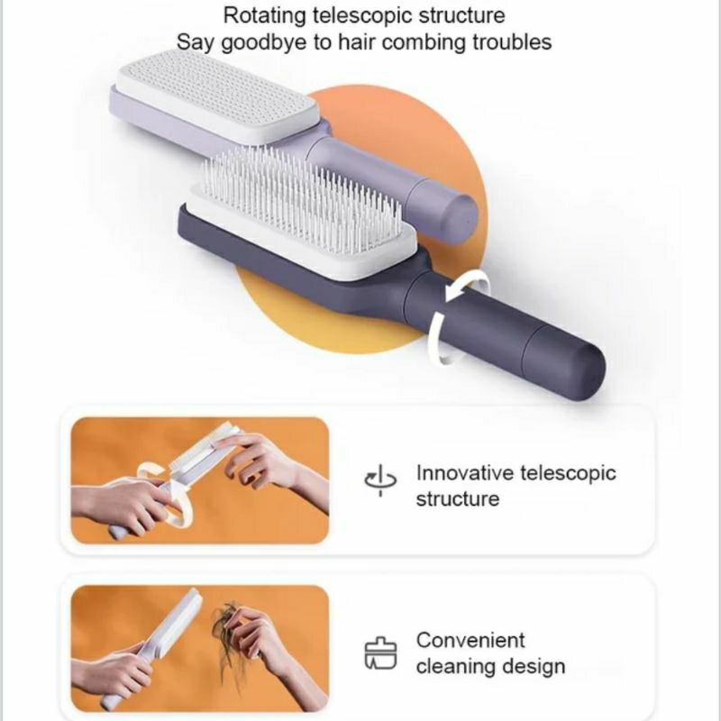 Jual Rotating Telescopic Comb | Shopee Indonesia