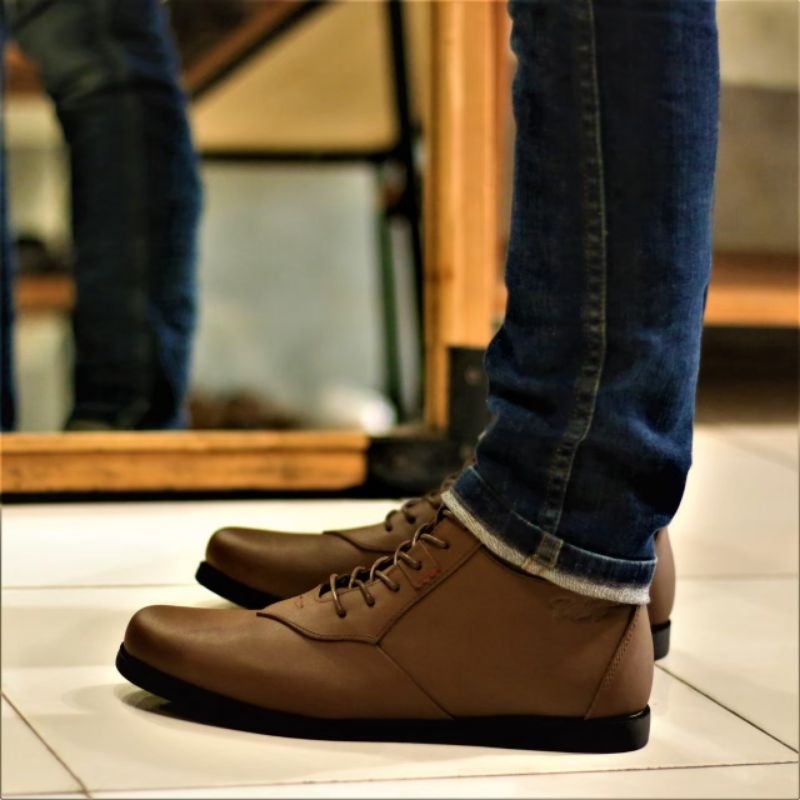 Jual SULTAN FOOTWEAR - Sepatu Kulit Asli Ventura Series Original Boots ...