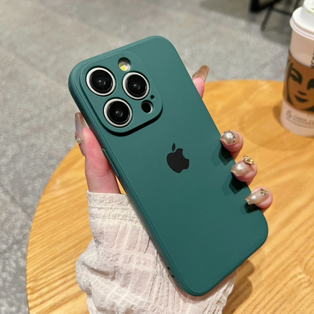 Jual Square Edge Case Compatible For Iphone 7+ 8+ X Xs Xr 11