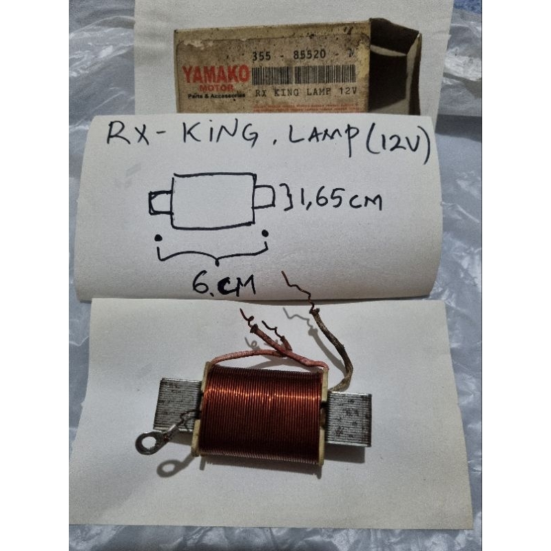Jual Spull Lampu Yamaha RX King (12volt) | Shopee Indonesia