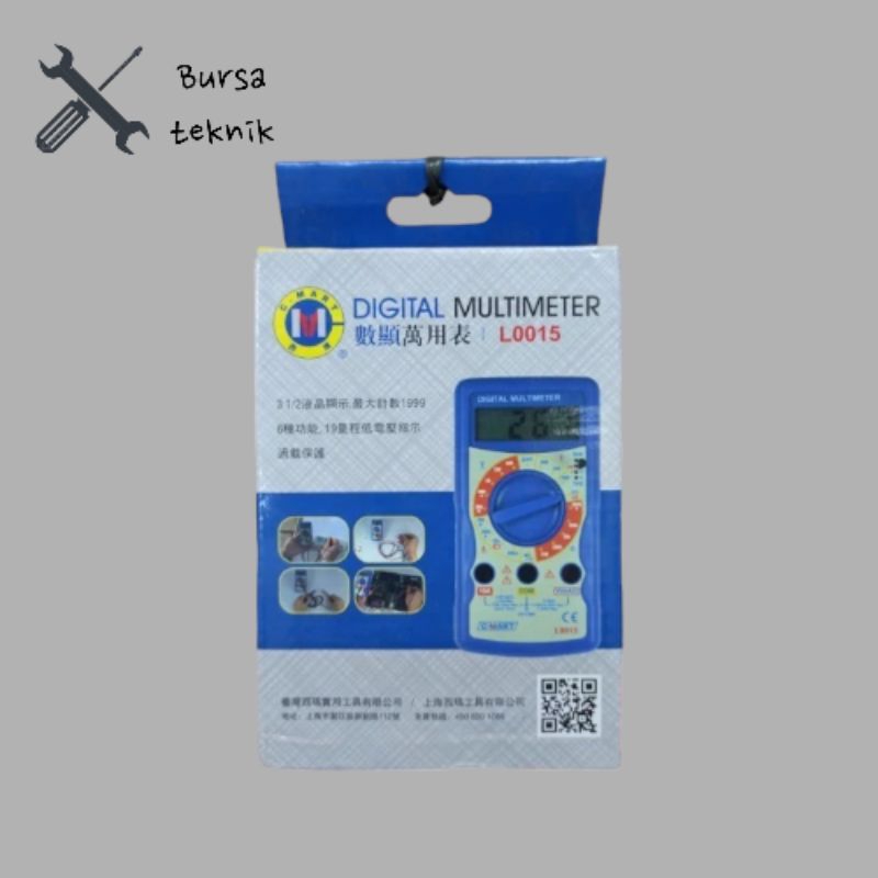 Jual (COD) Multitester digital multimeter digital c-mart | Shopee Indonesia
