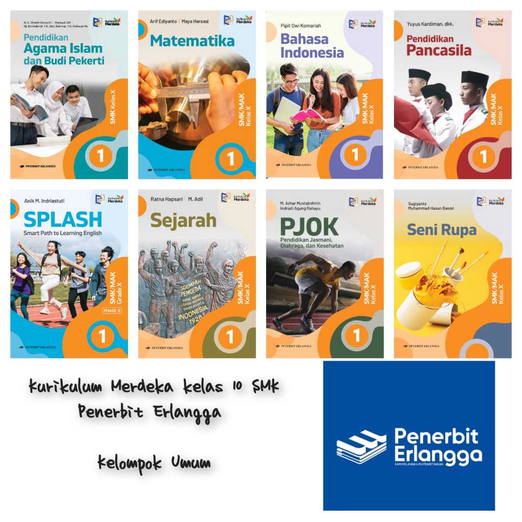Jual Original Buku Kelas 10 SMK Kurikulum Merdeka Kelompok Umum ...