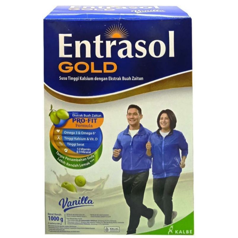 Jual ENTRASOL GOLD 1000GR/980 VANILA | Shopee Indonesia