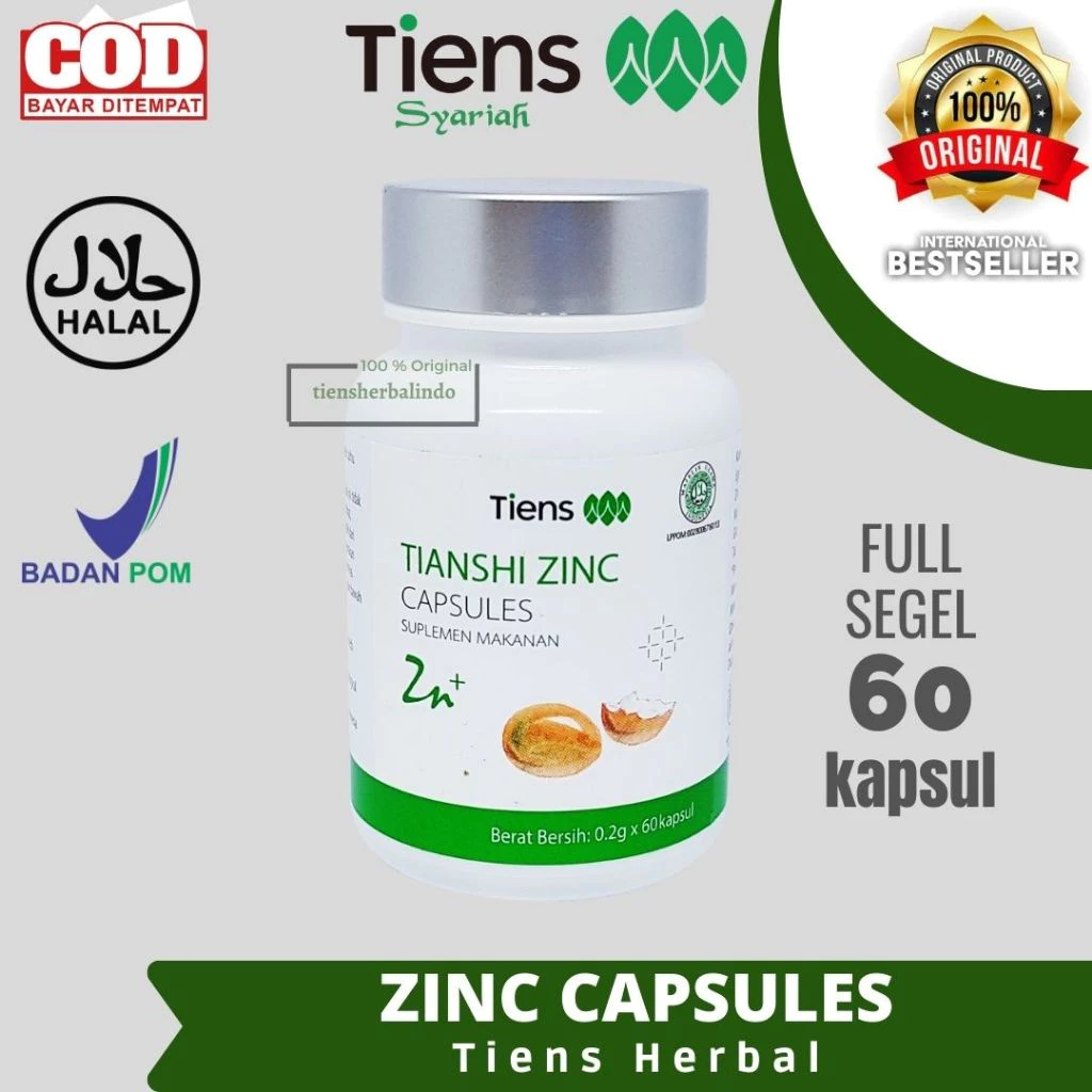PENGGEMUK BADAN ZINC TIENS