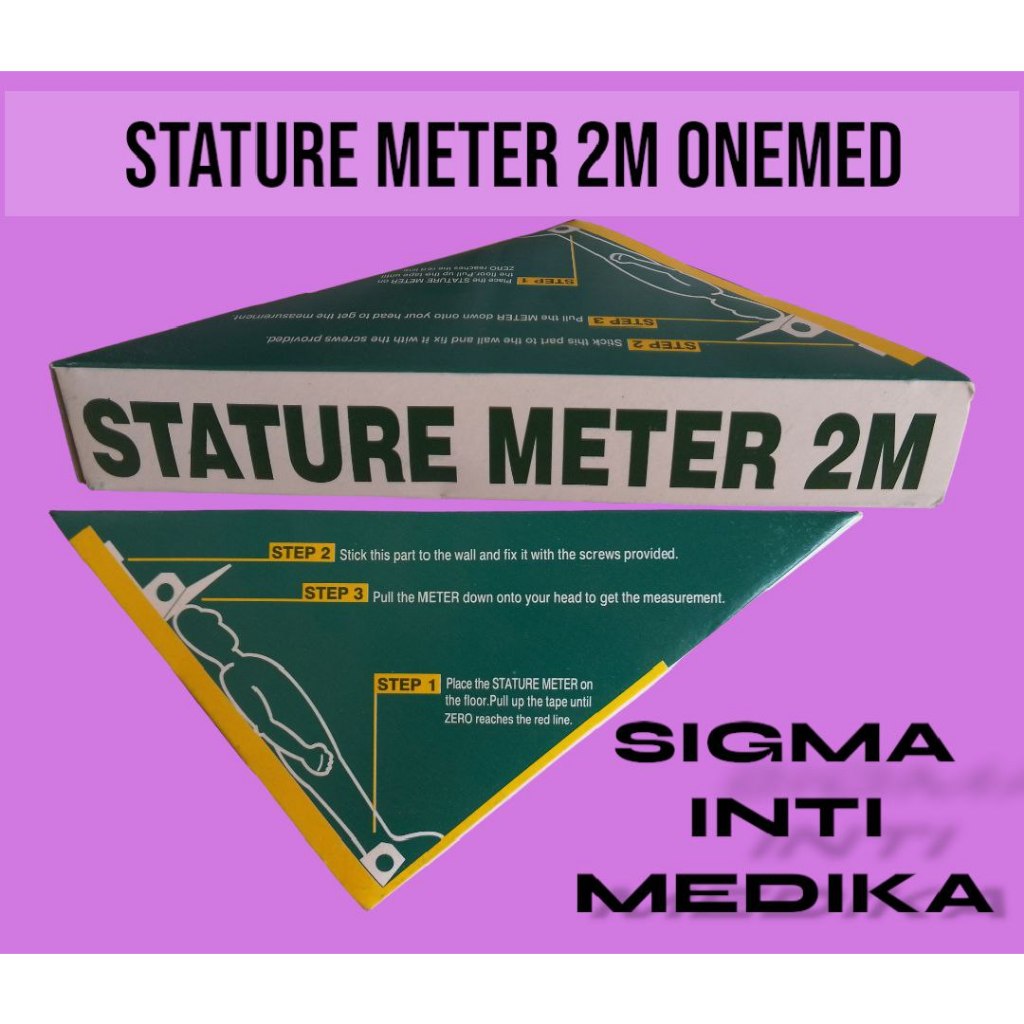 Jual Alat Pengukur Tinggi Badan Stature Meter Onemed 2 Meter