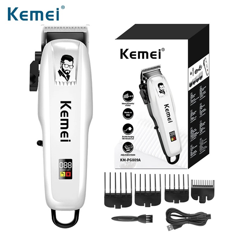 Jual Kemei KM PG809A Hair Clippers Alat Mesin Cukur Rambut Kumis ...
