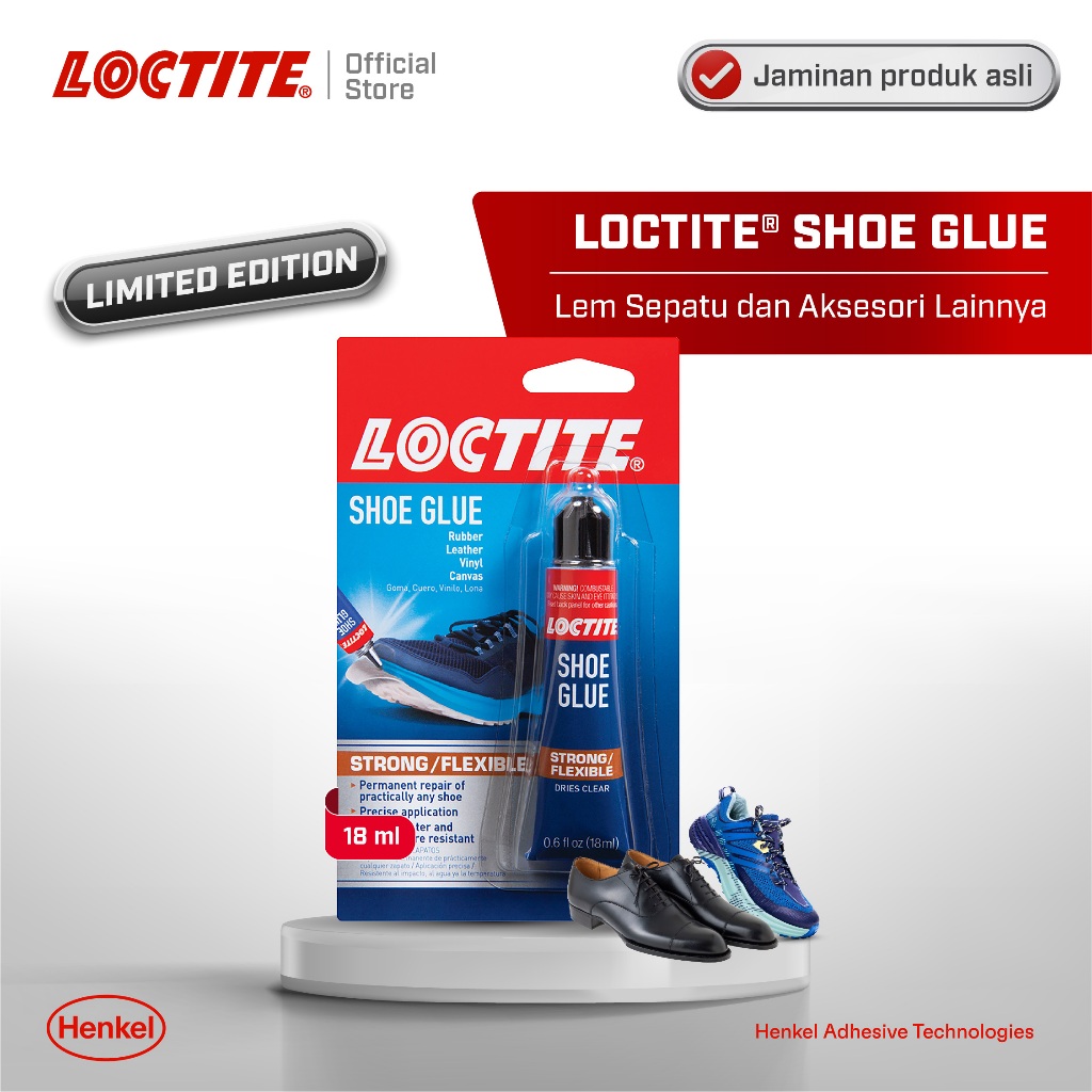 Jual LOCTITE Shoe Glue Fix And Repair Lem Sepatu / Lem Serbaguna 20 gr