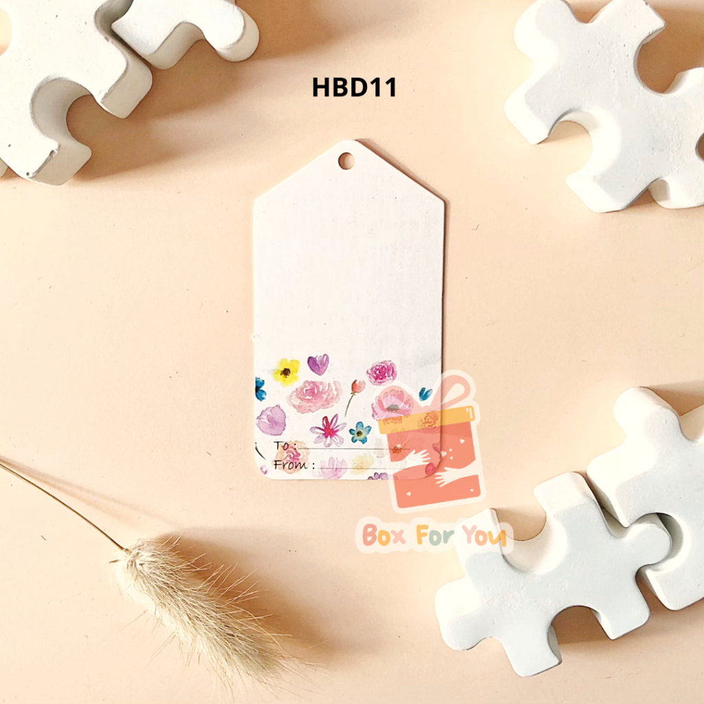 Jual Hang Tag - Ulang Tahun Labeltag Hangtag Souvenir Kado Hadiah ...