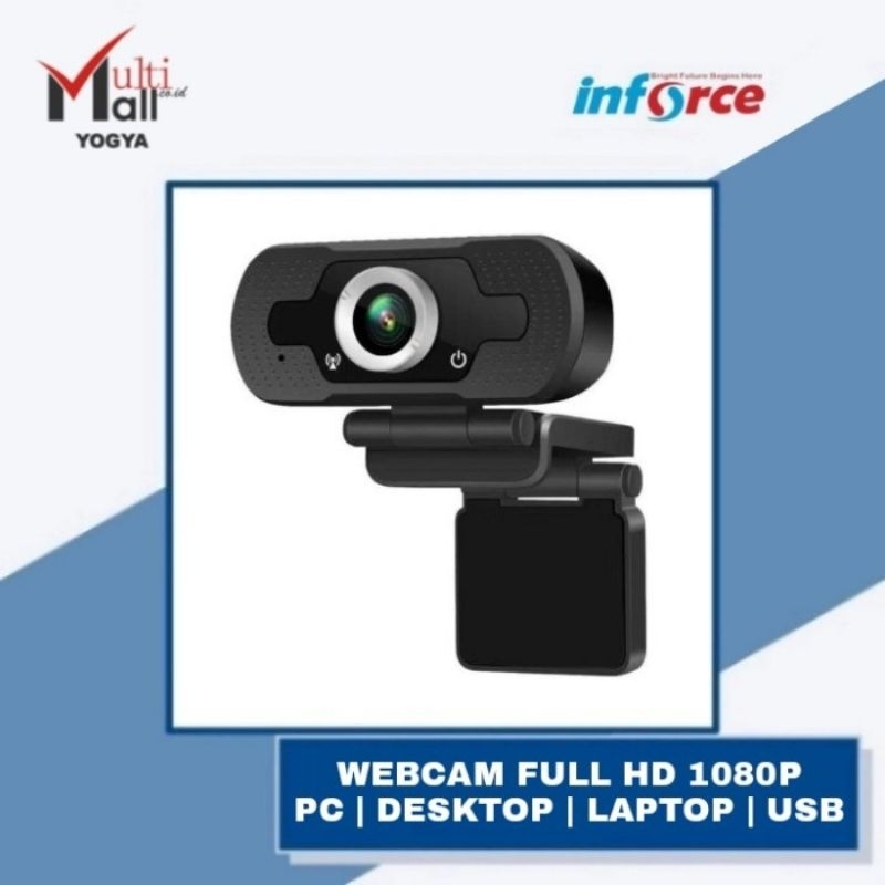 Jual Inforce Webcam TW-002 Full HD 1080p Built-in Mic for Laptop PC ...