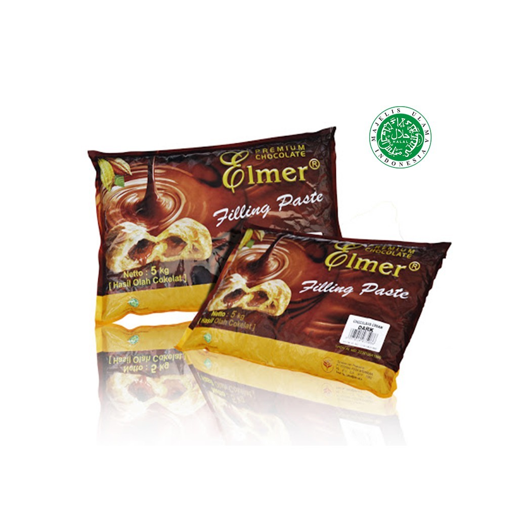 Jual Elmer Filling Isian Roti Kue Bakpao Rasa Coklat Kemasan Repack ...
