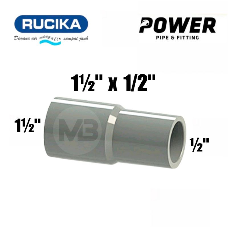 Jual Sambungan Lurus Pipa Pralon Over Socket 1 1/2