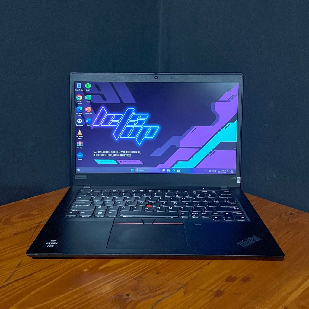 Lenovo ThinkPad X395 AMD Ryzen 5 Pro 3500U 16GB 512GB SSD 1366x768 Klasa A- Windows 11 Home