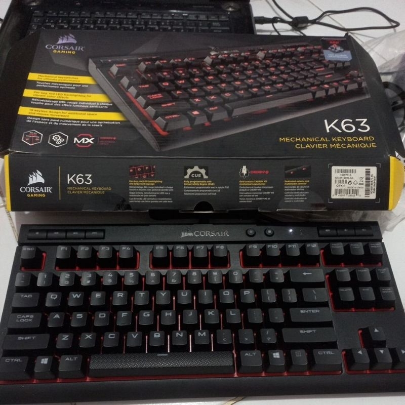 Jual Keyboard CORSAIR GAMING K63 , | Shopee Indonesia