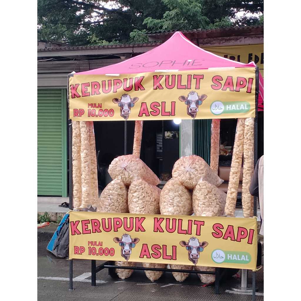 Jual Kerupuk Kulit 250 Gr Dan 50 Gr Krupuk Jangek Rambak Dorokdok