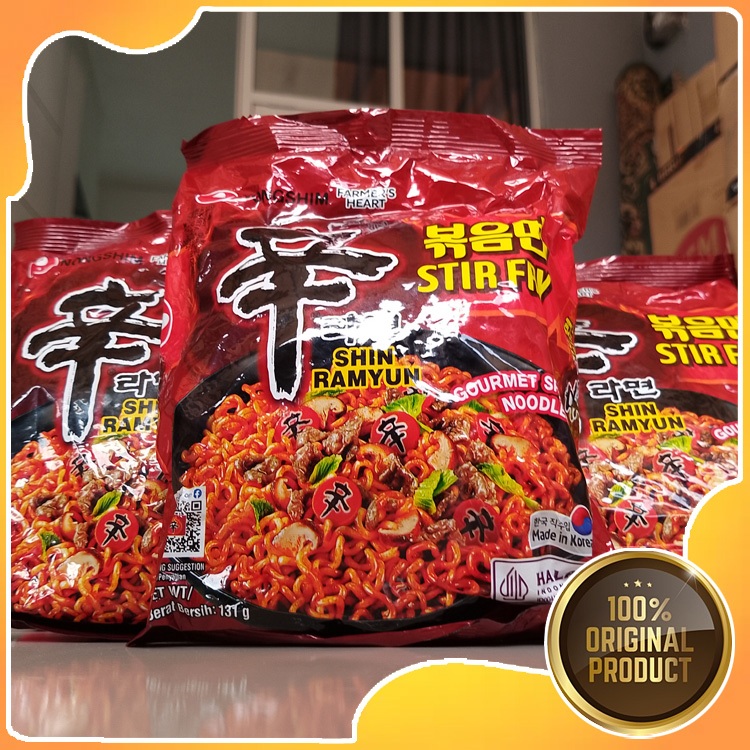 Jual Nongshim Shin Ramyun Gourmet Spicy 131gr | Shopee Indonesia