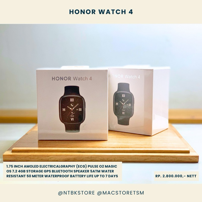 smart watch NEW BNIB huawei honor watch black - Main Image