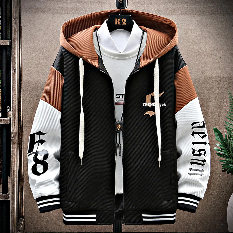 Jaket Baseball Bomber Fleece