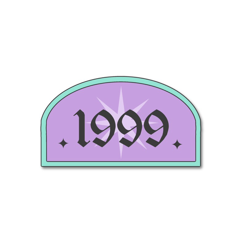 Jual STICKER-1999, BYWARGH-WATERPROOF-GLOSSY | Shopee Indonesia