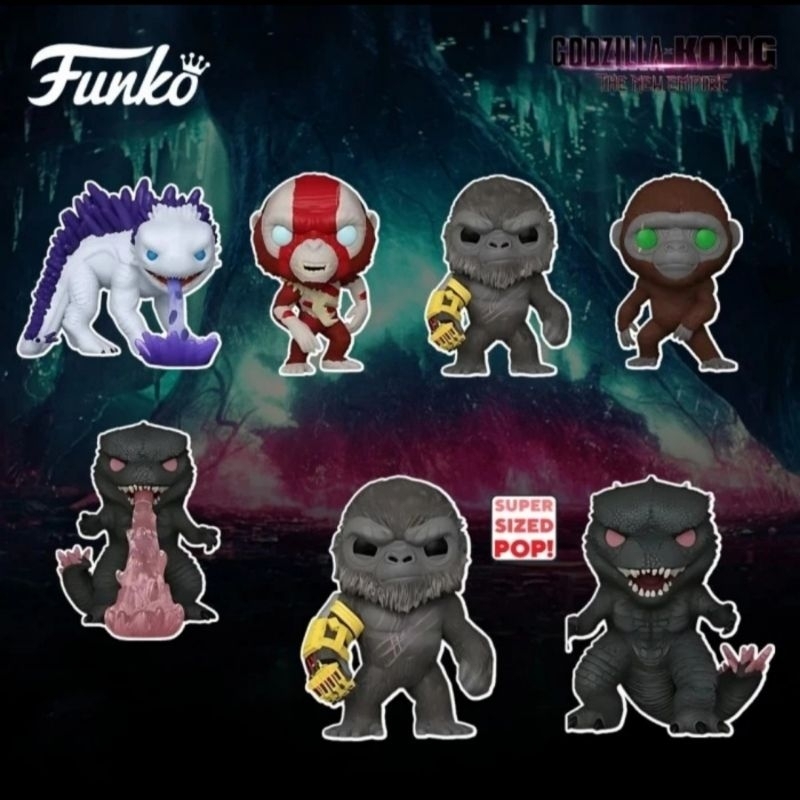 Jual ORIGINAL Funko Pop Godzilla X Kong 2 The New Empire Skar King ...