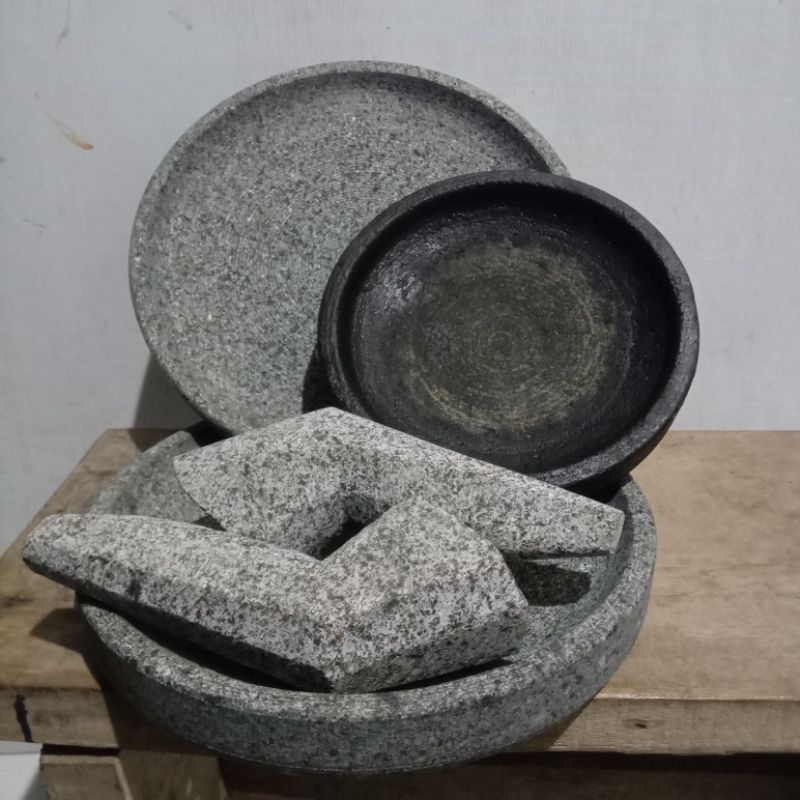 Jual Ulekan cobek batu asli ulek-ulek batu asli | Shopee
