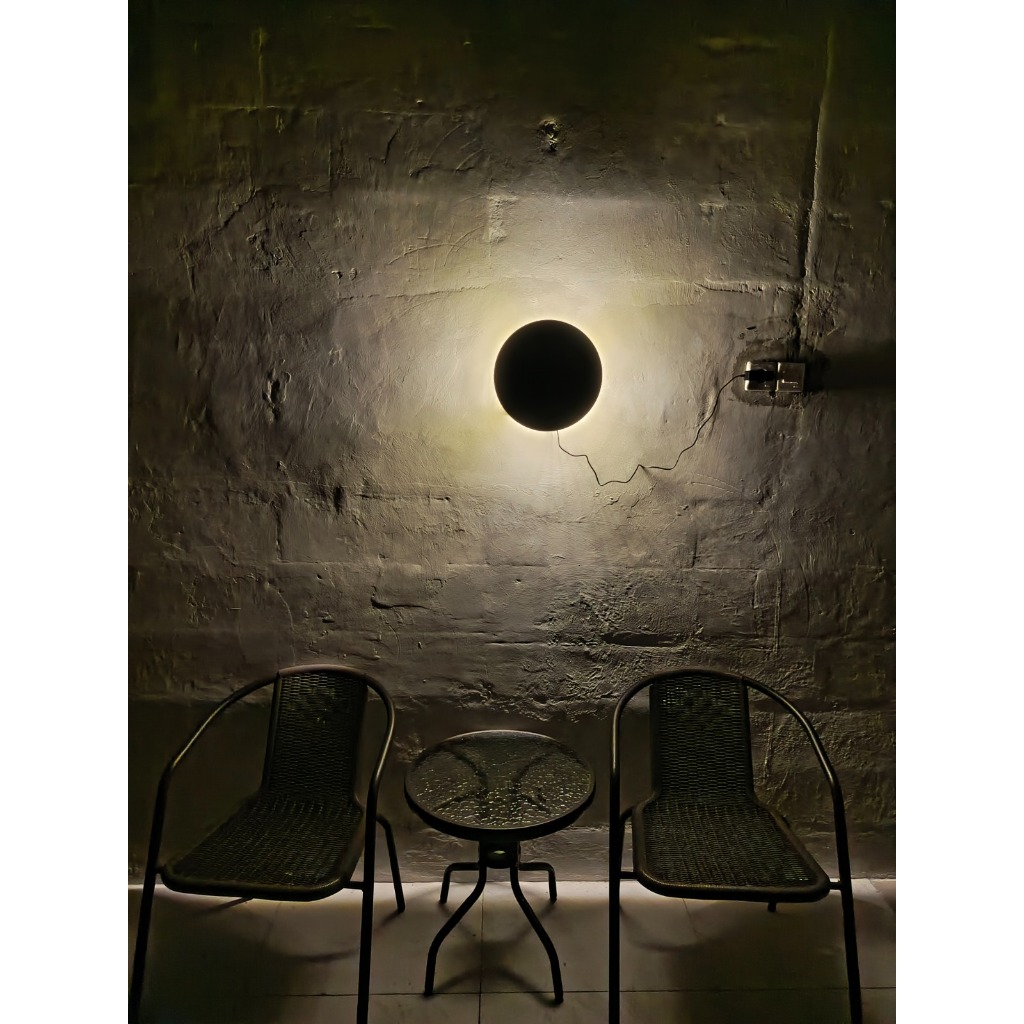Jual Lampu Dinding Tidur Indoor eclipse gerhana backlight | Shopee ...