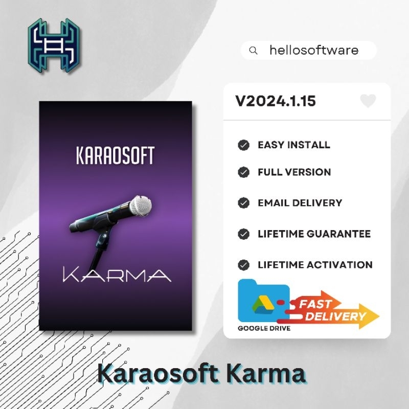 Jual Karaosoft Karma 2024.1.15 Full Version (Versi Terbaru) | Shopee ...