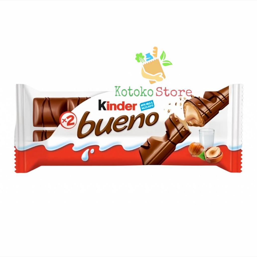 Jual Kinder Bueno Chocolate / Wafer Coklat Kinder Bueno / Cokelat ...