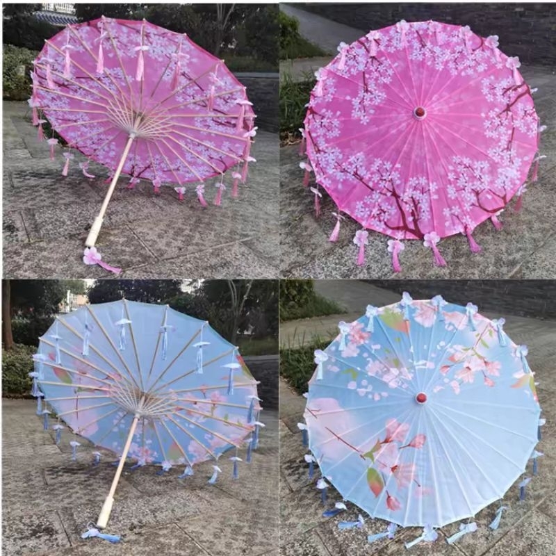 Jual READY siap kirim Instan atau Sameday Payung tari nari bunga tari ...