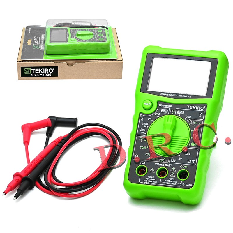 Jual Tekiro Compact Digital Multimeter / AVO Multitester MS-DM1906 ...