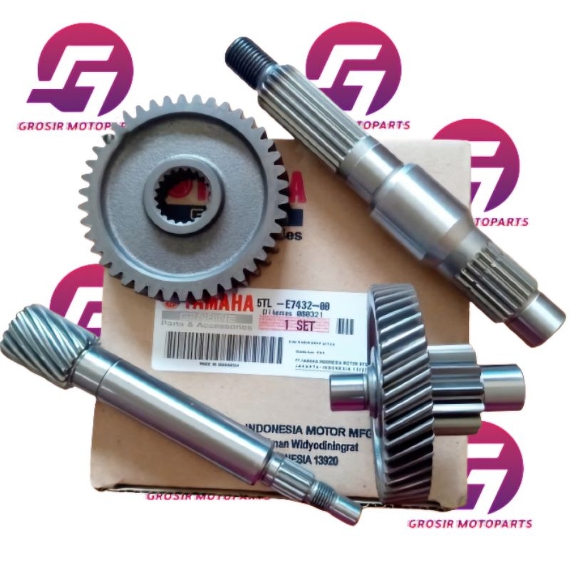 Jual Gear Rasio Set Gigi Rasio Yamaha Mio Lama Sporty Smile Nouvo 5TL ...