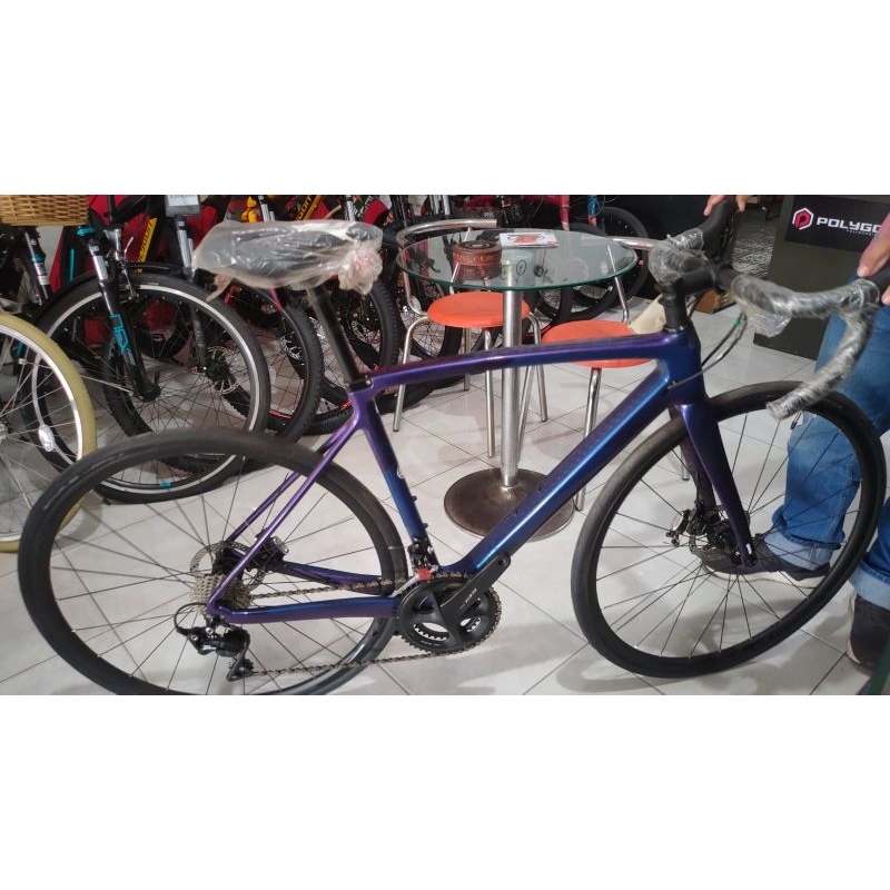 Jual SPECIAL PRICE Polygon roadbike strattos S7 S7D S7 disc 2021 blue M ...