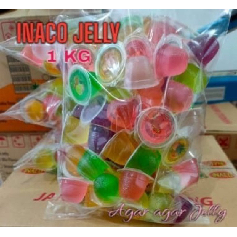 Jual Inaco Jelly Kg Agar Agar Jelly Inaco Mix Rasa Shopee Indonesia