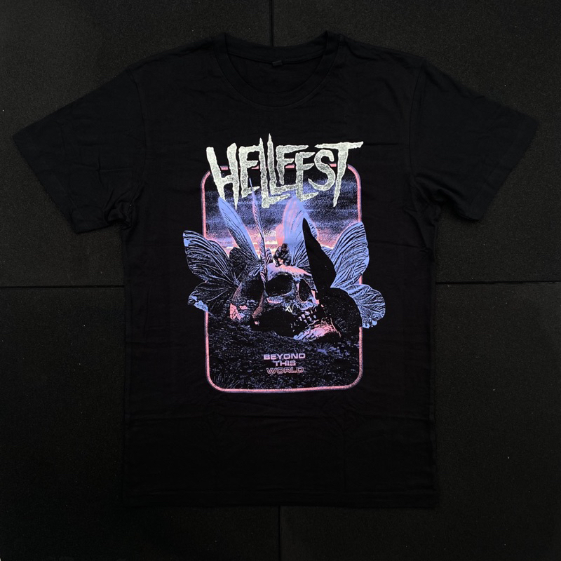 Jual Tshirt Band Pria Wanita Hellfest - Butterfly WE1 Original Official ...