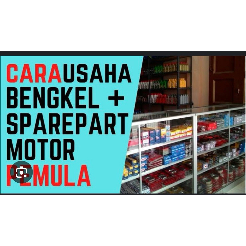 Jual Grosir Buka Usaha Bengkel Motor Terlengkap Toko Sparepart Ban Oli