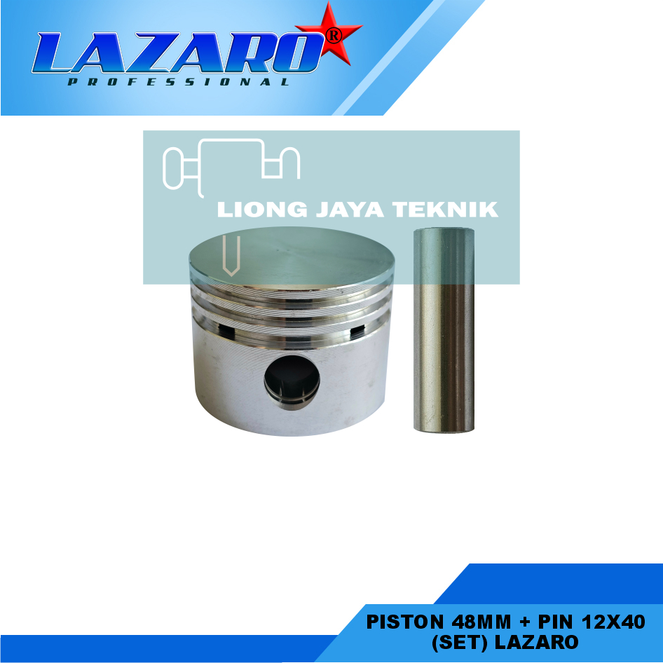 Jual Obral Murah Piston 48mm + Pin 12x40 (set) Lazaro | Shopee Indonesia