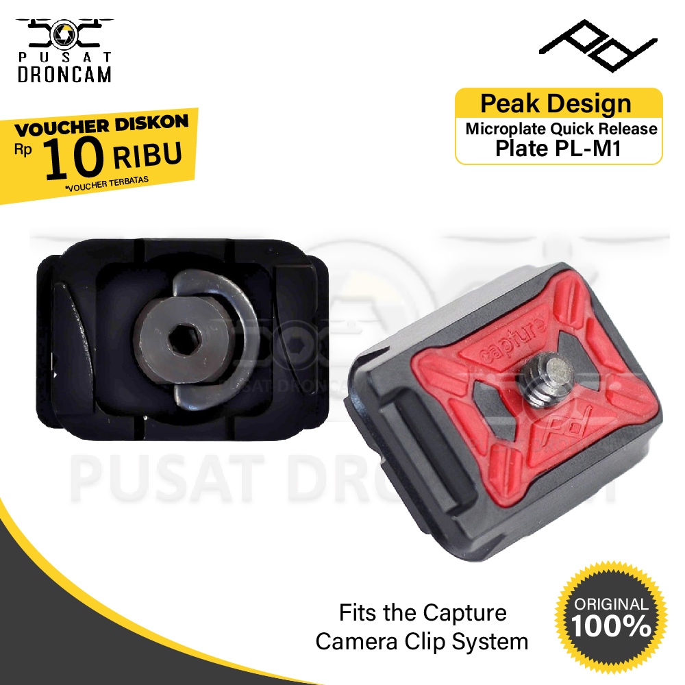 Jual Peak Design Microplate Quick Release Plate PLM1 Peakdesign