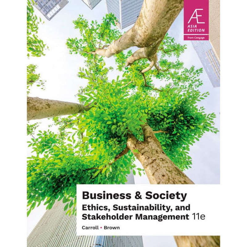 Jual Business And Society Ethics Sustainability And Stakeholder Management 11e - Carroll ...