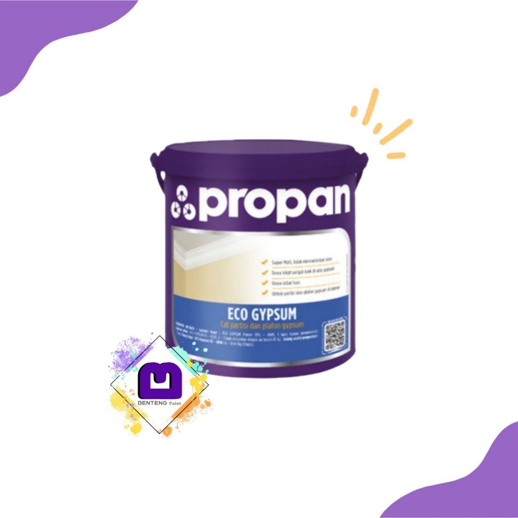 Jual CAT PLAFON ECO GYPSUM Acrylic Emulsion Paint for Gypsum Board EE