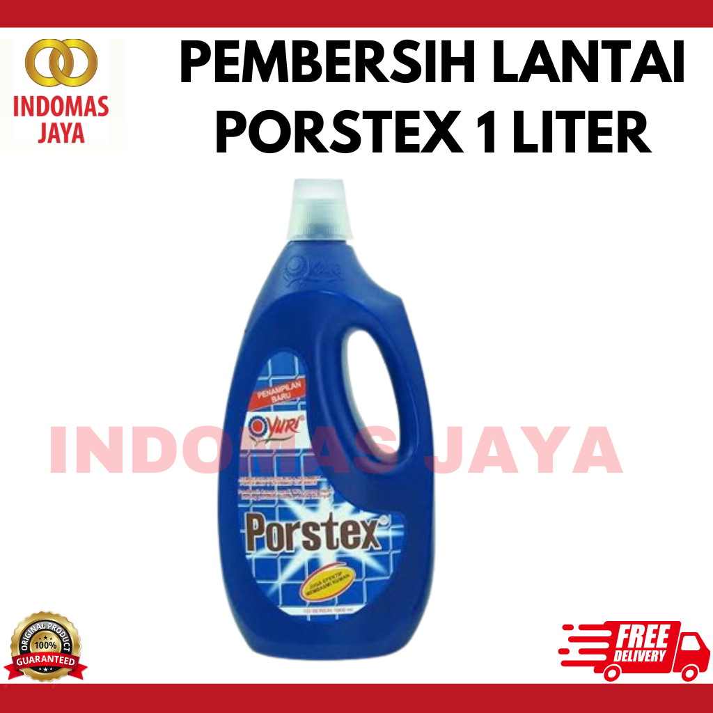 Jual YURI PORSTEX 1000ML - PORTEX PEMBERSIH LANTAI | Shopee Indonesia