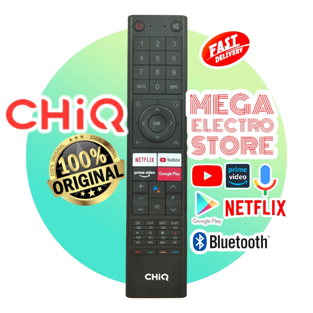 Jual Remote TV CHIQ Android original | Shopee Indonesia